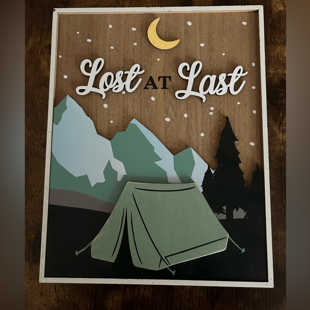 Camping Wall Decor